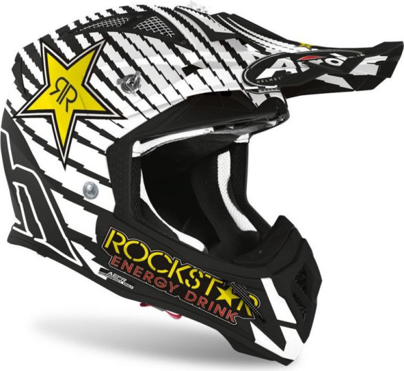Casca Moto Enduro Aviator Ace Rockstar Gloss
