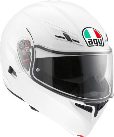 Casca Moto Flip-Up Compact St E2205 Solid Plk White