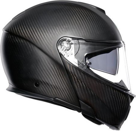 Casca Moto Flip-Up E05 Solid Mplk Matt Carbon