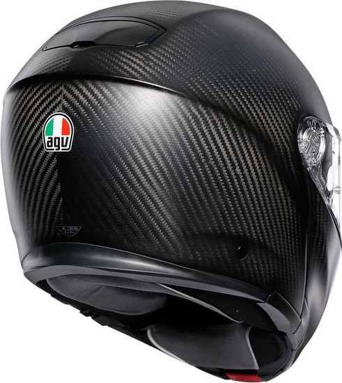 Casca Moto Flip-Up E05 Solid Mplk Matt Carbon