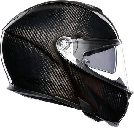 Casca Moto Flip-Up E05 Solid Mplk Glossy Carbon