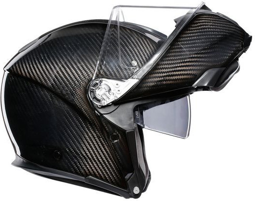 Casca Moto Flip-Up E05 Solid Mplk Glossy Carbon