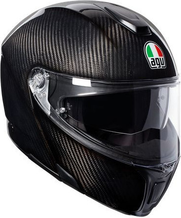 Casca Moto Flip-Up E05 Solid Mplk Glossy Carbon