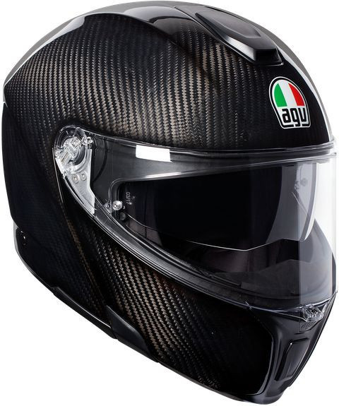 Casca Moto Flip-Up E05 Solid Mplk Glossy Carbon