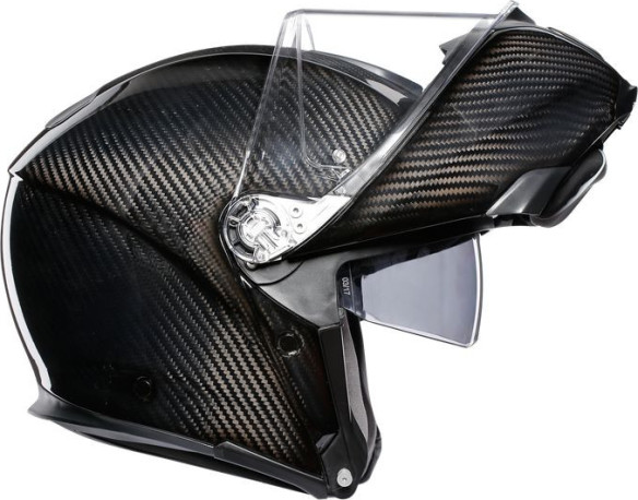 Casca Moto Flip-Up E05 Solid Mplk Glossy Carbon