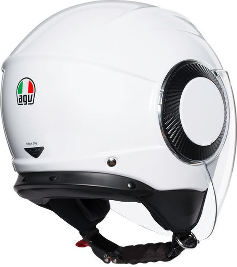 Casca Moto Open-Face Orbyt E2205 Solid Pearl White
