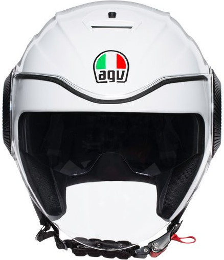 Casca Moto Open-Face Orbyt E2205 Solid Pearl White