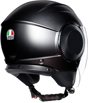 Casca Moto Open-Face Orbyt E2205 Solid Matt Black