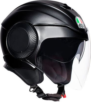 Casca Moto Open-Face Orbyt E2205 Solid Matt Black