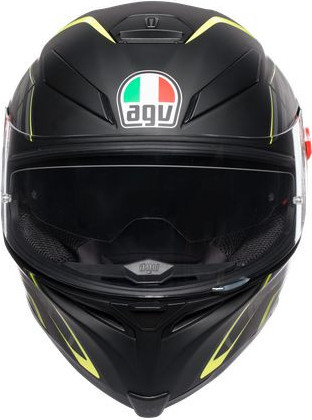 Casca Moto Full-Face K5 S E2205 Multi Mplk Tornado Matt Black Yellow Fluo