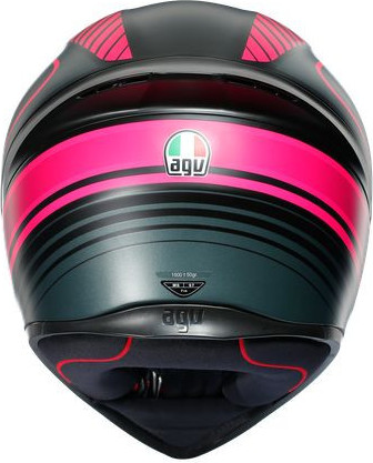 Casca Moto Full-Face K1 E2205 Multi Warmup Black Pink