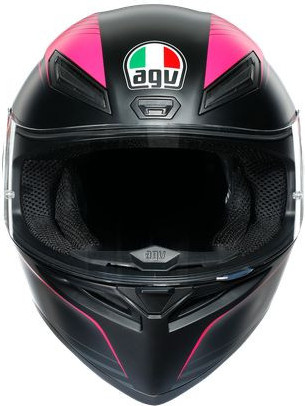 Casca Moto Full-Face K1 E2205 Multi Warmup Black Pink