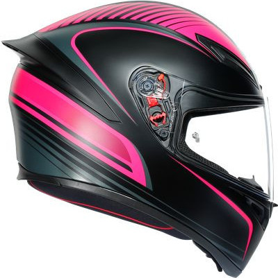 Casca Moto Full-Face K1 E2205 Multi Warmup Black Pink