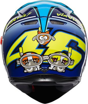 Casca Moto Full-Face K3 Sv E2205 Top Mplk Rossi Misano 2015