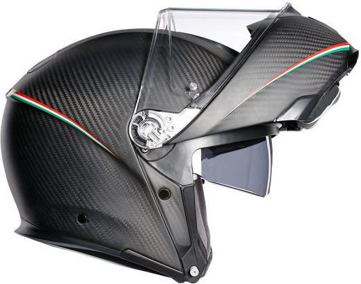 Casca Moto Flip-Up Sportmodular E05 Multi Mplk Tricolore Matt Carbon Italy
