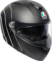 Casca Moto Flip-Up Sportmodular E05 Multi Mplk Refractive Carbon Silver