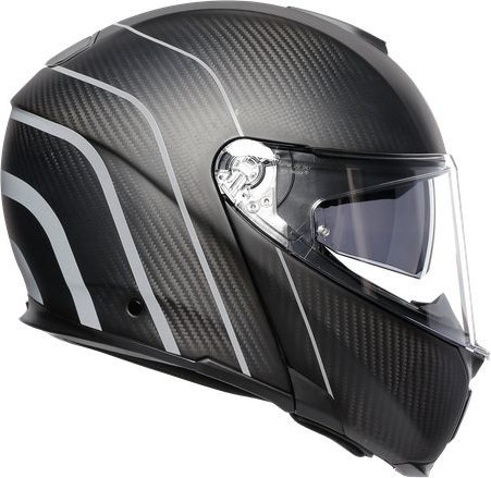 Casca Moto Flip-Up Sportmodular E05 Multi Mplk Refractive Carbon Silver