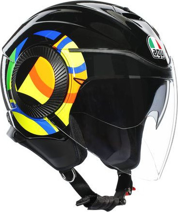 Casca Moto Jet Orbyt E2205 Top Sun Moon 46 Black