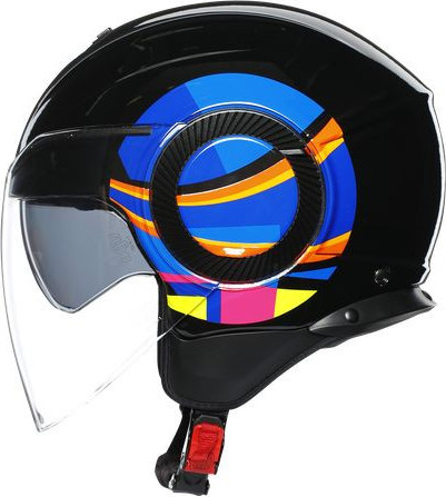 Casca Moto Jet Orbyt E2205 Top Sun Moon 46 Black