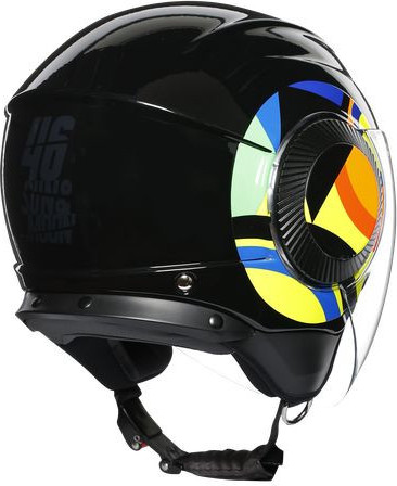 Casca Moto Jet Orbyt E2205 Top Sun Moon 46 Black