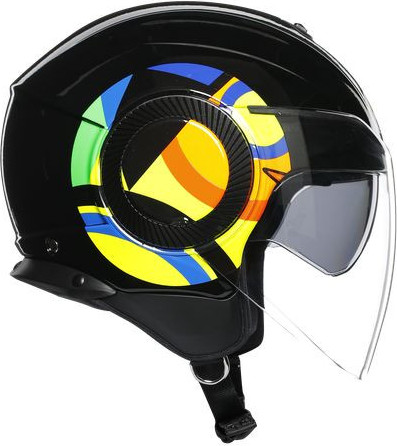 Casca Moto Jet Orbyt E2205 Top Sun Moon 46 Black