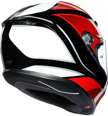 Casca Moto Full-Face K6 Ece Multi Mplk Hyphen Black Red White