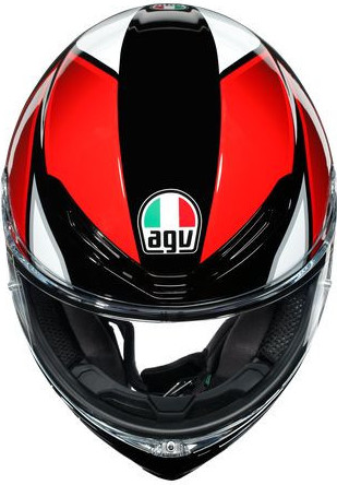 Casca Moto Full-Face K6 Ece Multi Mplk Hyphen Black Red White