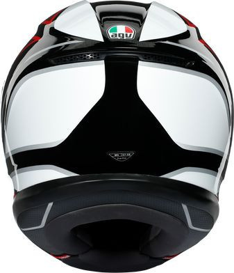 Casca Moto Full-Face K6 Ece Multi Mplk Hyphen Black Red White