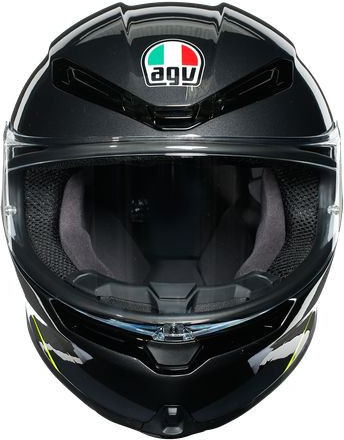 Casca Moto Full-Face K6 Ece Multi Mplk Minimal Gunmet Black Yellow Fl