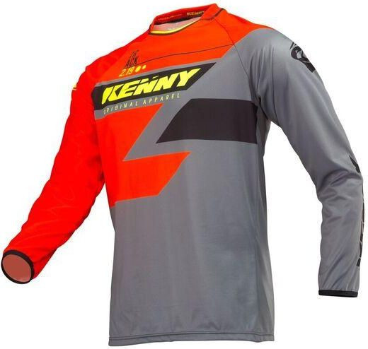 Tricou Copii Track Orange Grey Yellow S9