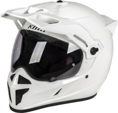 Casca Moto Touring Krios Karbon Adventure ECE Gloss White 2021
