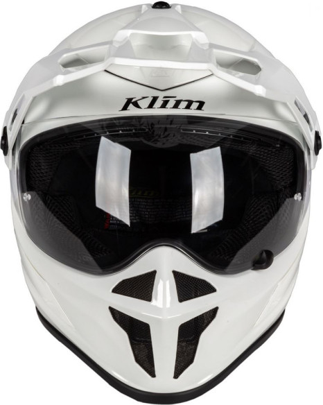 Casca Moto Touring Krios Karbon Adventure ECE Gloss White 2021