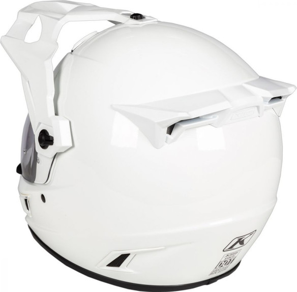 Casca Moto Touring Krios Karbon Adventure ECE Gloss White 2021