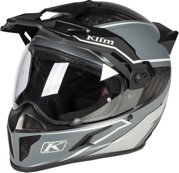 Casca Moto Touring Krios Karbon Adventure ECE Valiance Gray 2021