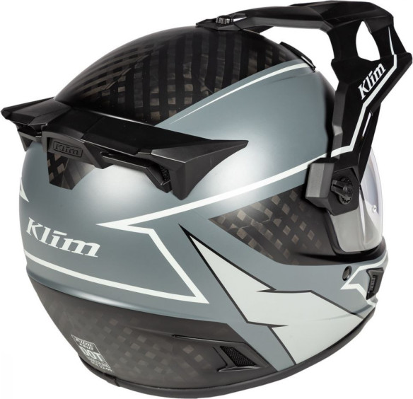 Casca Moto Touring Krios Karbon Adventure ECE Valiance Gray 2021