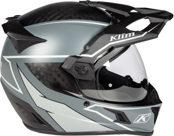 Casca Moto Touring Krios Karbon Adventure ECE Valiance Gray 2021