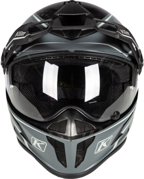 Casca Moto Touring Krios Karbon Adventure ECE Valiance Gray 2021