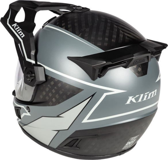 Casca Moto Touring Krios Karbon Adventure ECE Valiance Gray 2021