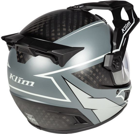 Casca Moto Touring Krios Karbon Adventure ECE Valiance Gray 2021