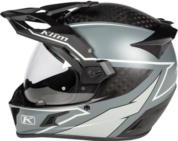 Casca Moto Touring Krios Karbon Adventure ECE Valiance Gray 2021