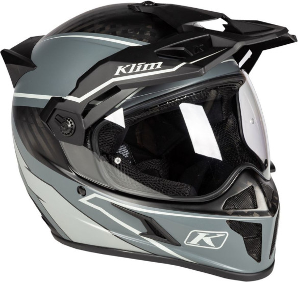 Casca Moto Touring Krios Karbon Adventure ECE Valiance Gray 2021