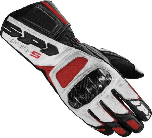 Manusi Moto Piele Sport STR-5 Negru Rosu 2021