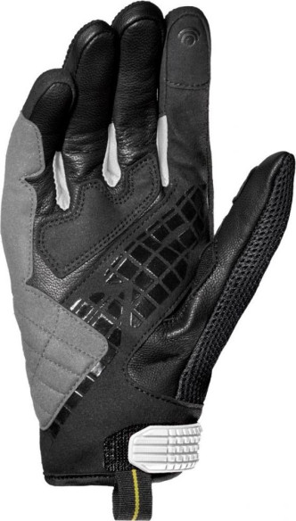 Manusi Moto Piele Textile Sport Dama G-Carbon Negru Alb 2021
