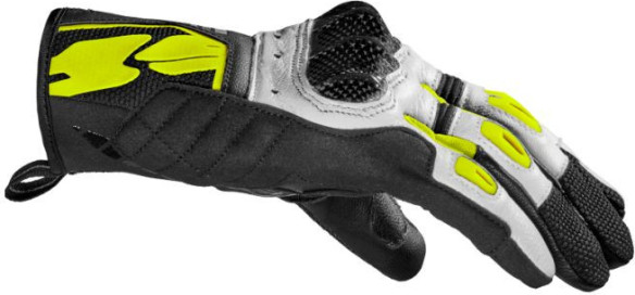 Manusi Moto Piele Textile Sport Dama G-Carbon Negru Galben 2021