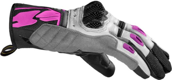 Manusi Moto Piele Textile Sport Dama G-Carbon Negru Roz 2021