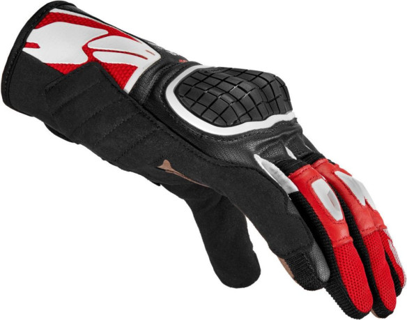 Manusi Moto Piele Textile Sport G-Warrior Negru Rosu 2021