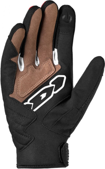 Manusi Moto Piele Textile Sport G-Warrior Negru Rosu 2021