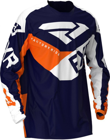 Tricou Podium MX Midnight White Orange 2020