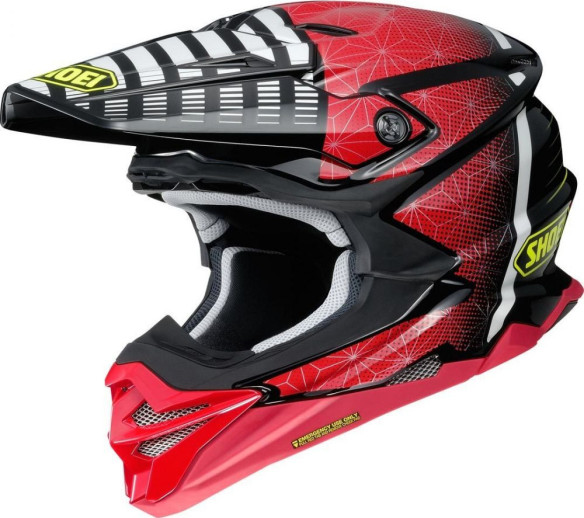 Casca VFX-WR Blazon TC-1 Multicolor Rosu