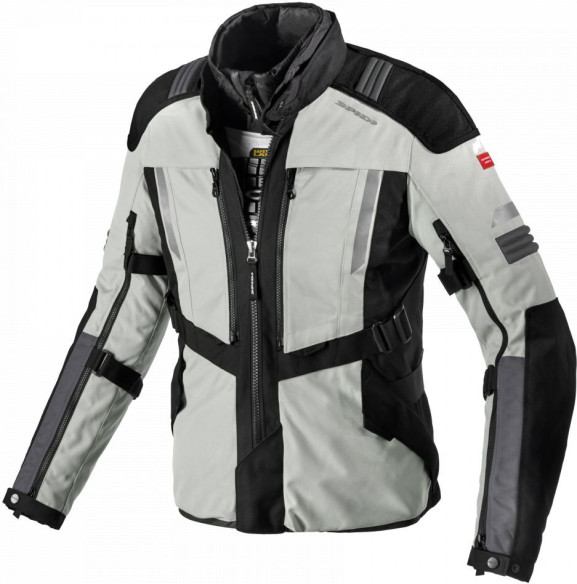 Geaca Moto Textila H2Out Modular Black Grey 2020